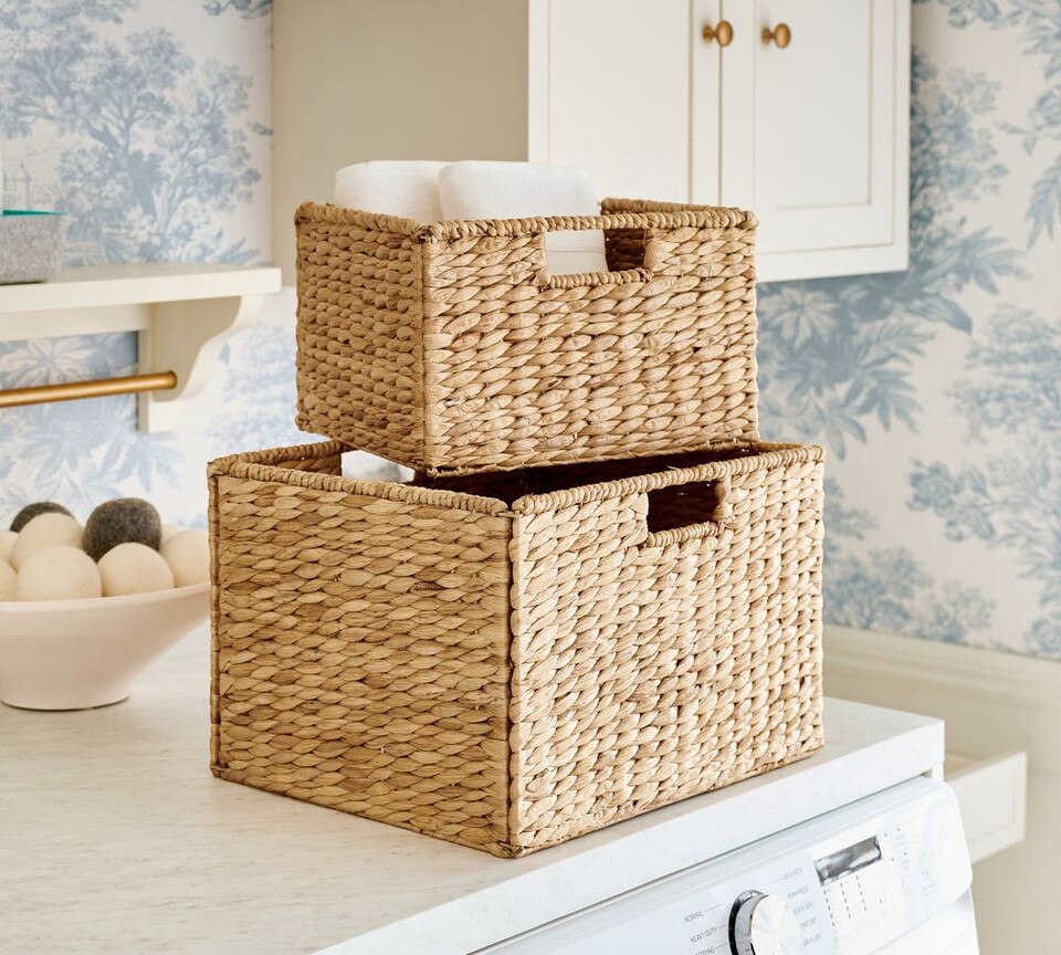 Savannah Handwoven Seagrass Utility Baskets Pottery Barn Australia